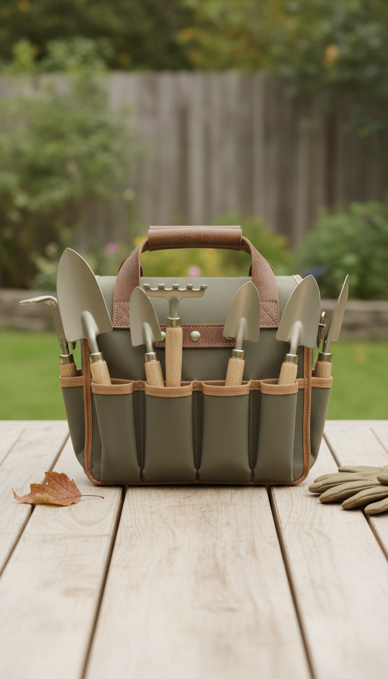Robust Outdoor Tool Caddy Kit