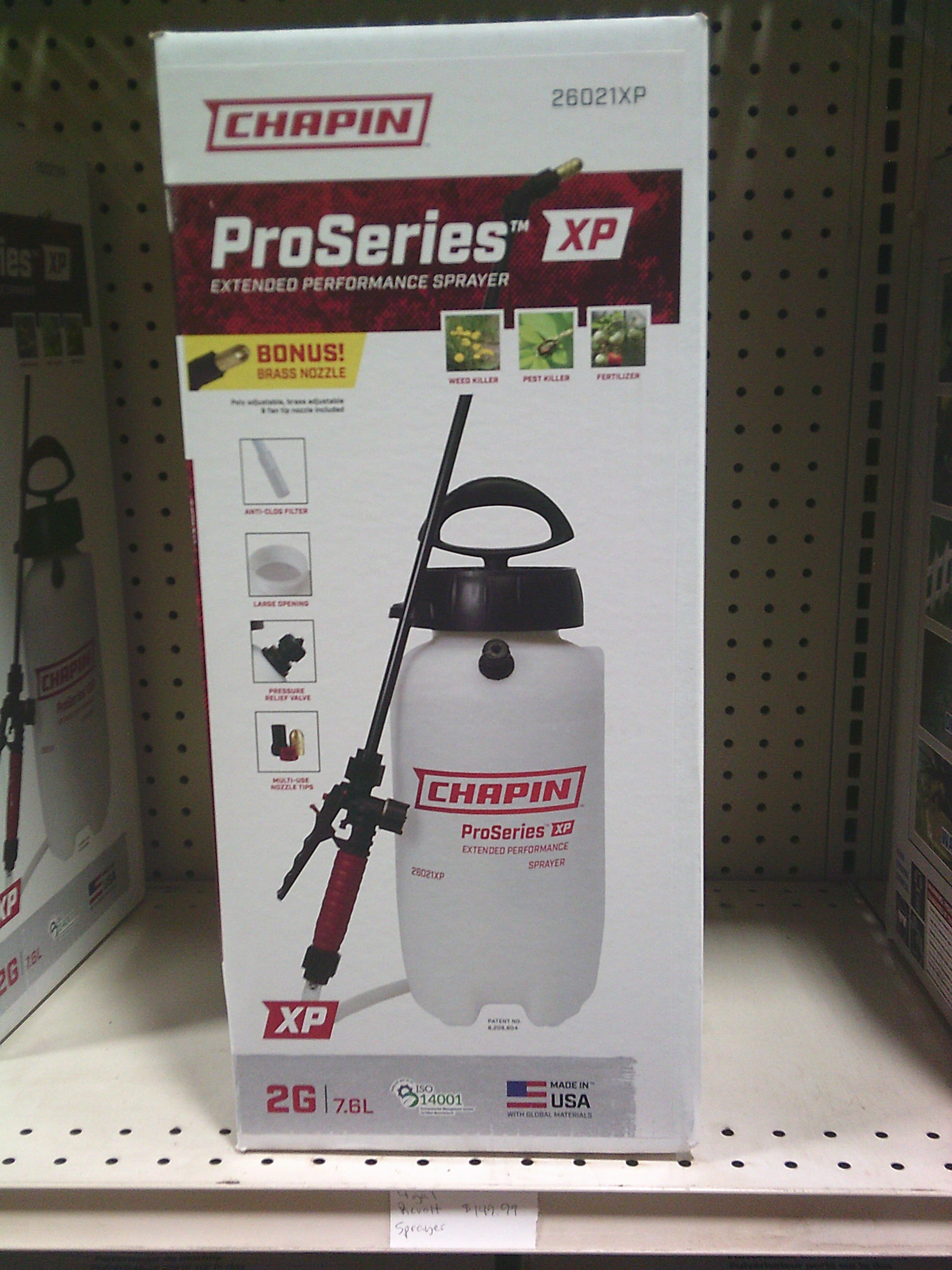 SPRAYER-CHAPIN 2 GAL