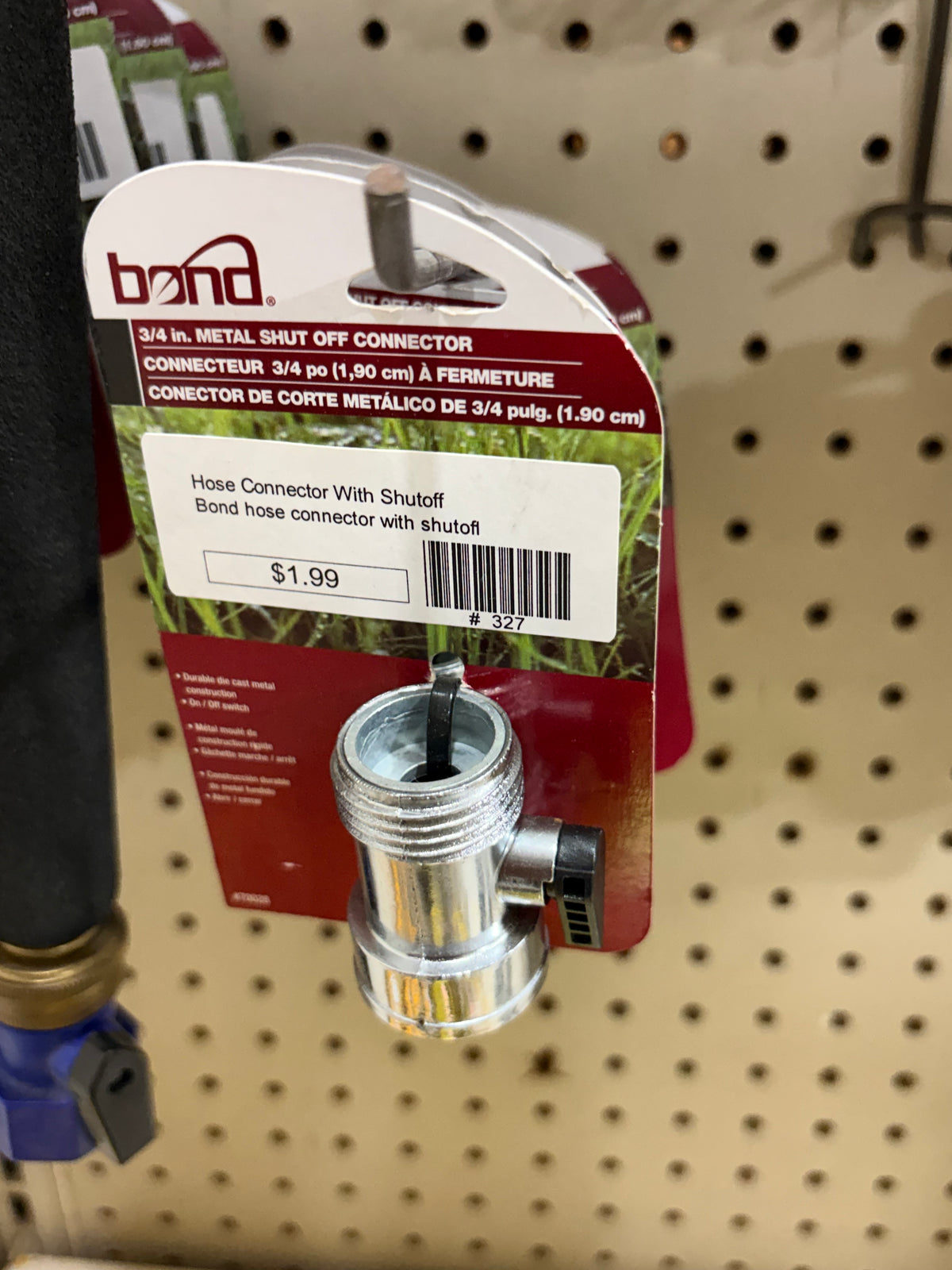BOND METAL  HOSE SHUT OFF