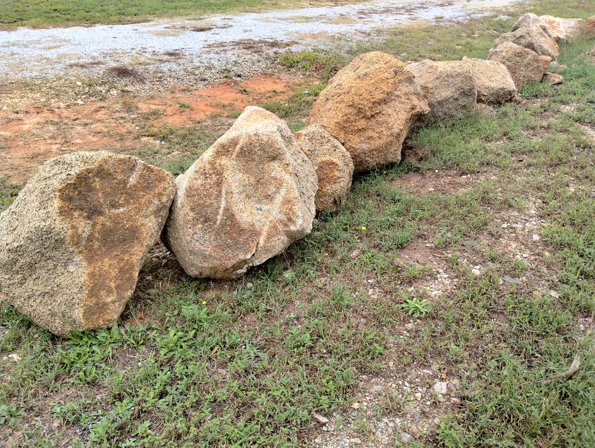 Boulders loose