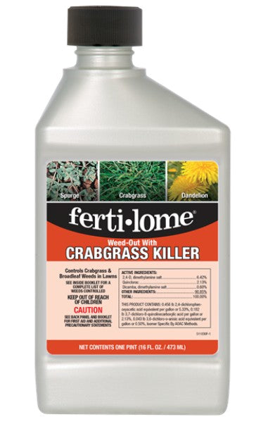 WEED OUT PT - with crabgrass killer